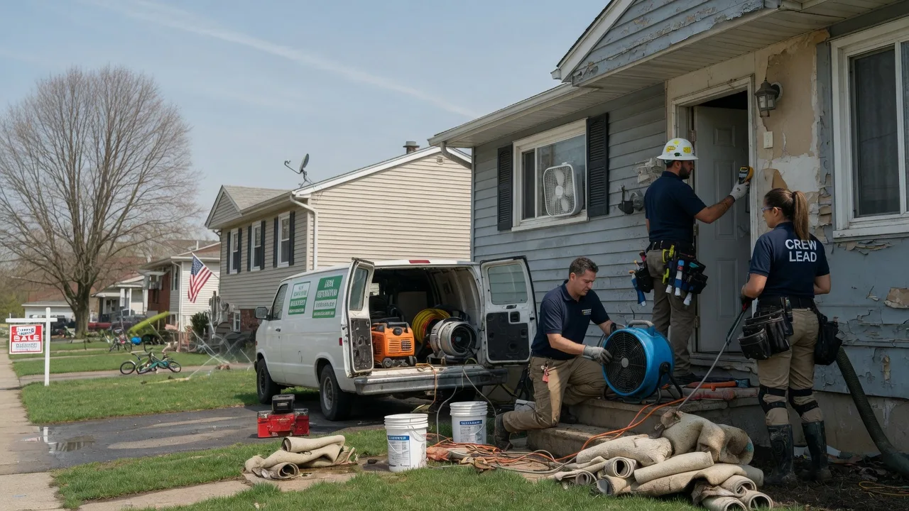 Flood Cleanup in East Brookfield, MA near me